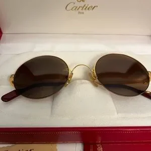 Cartier | Accessories | Cartier Mayfair Round Half Frame 